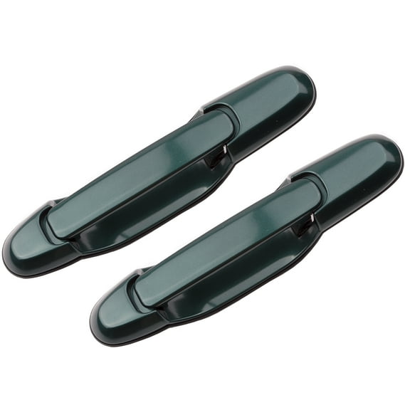 CF Advance For 98-03 Toyota Sienna Rear Left and Right Outside Exterior Door Handle Without Keyhole Classic Green Pearl 6P2 Pair Set 2pcs 1998 1999 2000 2001 2002 2003