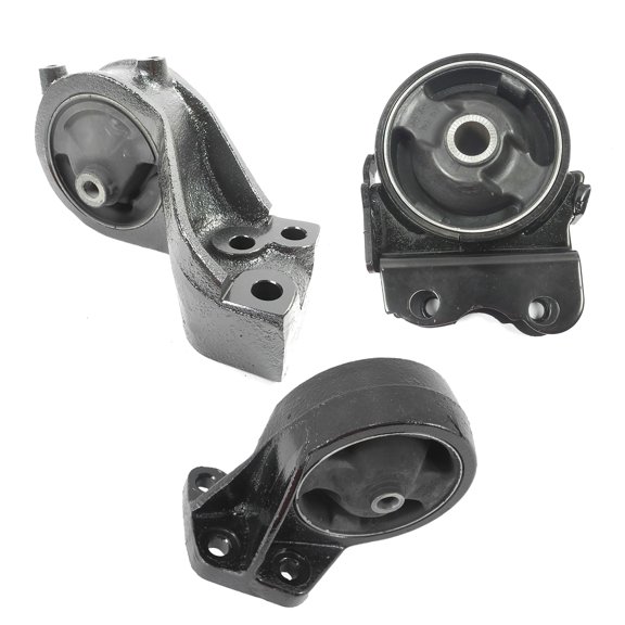 CF Advance For 99-06 Hyundai Sonata Kia Magentis Optima 2.5L 2.7L Front Right and Rear and Front Engine Motor Mount A6109 A7106 A7129 Set of 3PCS New 1999 2000 2001 2002 2003 2004 2005 2006