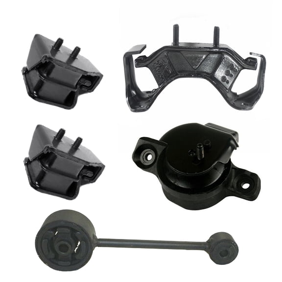 CF Advance Compatible with 00-02 Subaru Outback 2.5L H4 Engine Motor and Manual Transmission Mount Set of 5PCS A6716 A6735 A6709x2 A6727 2000 2001 2002