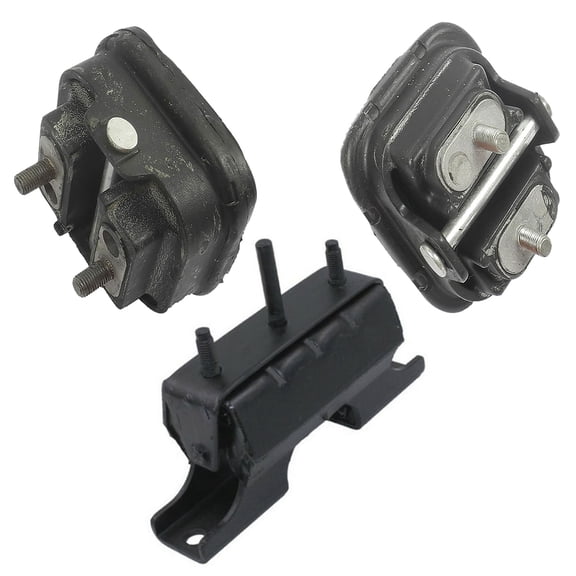 CF Advance Compatible with 03-09 Buick Rainier Chevrolet SSR Trailblazer GMC Envoy Isuzu Ascender Saab 9-7X 5.3L Engine Motor and Automatic Transmission Mount Set 3PCS A5636 A5408 A5409