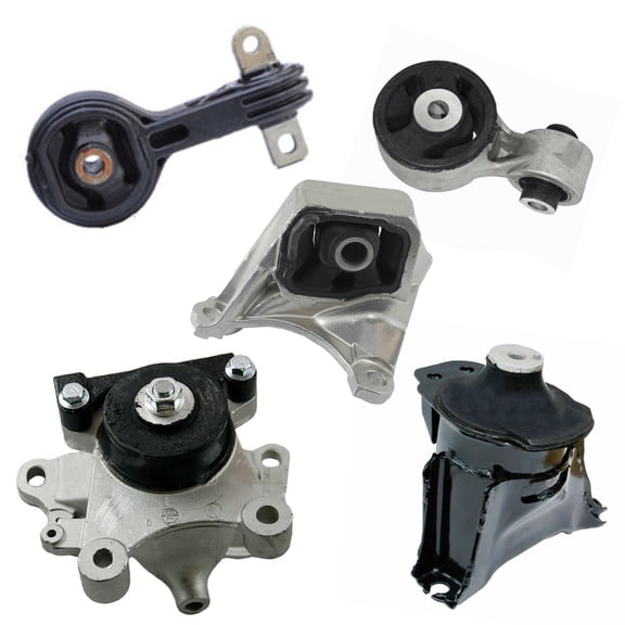 CF Advance Compatible with 06-11 Acura CSX 2.0L Engine Motor and Transmission Mount without Bracket Set 5PCS MK199 A4549 A4588 A4589 A4586 2006 2007 2008 2009 2010 2011