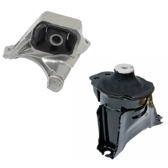 CF Advance Compatible with 06-11 Acura CSX 2.0L Front and Front Right Engine Motor Mount without Bracket Set 2PCS MK199 A4549 2006 2007 2008 2009 2010 2011