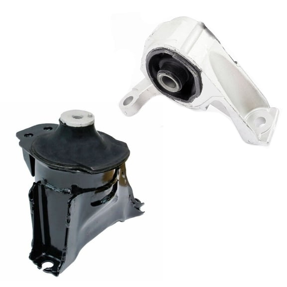 CF Advance Compatible with 06-11 Honda Civic Si Acura CSX 2.0L Front and Front Right Engine Motor Mount without Bracket Set 2PCS MK199 A65014 2006 2007 2008 2009 2010 2011