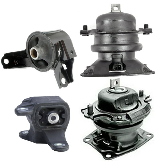 CF Advance Compatible with 11-17 Honda Odyssey 3.5L Engine Motor and Automatic Transmission Mount Set 4PCS A65094 A4575EL A4587 A65017EL 2011 2012 2013 2014 2015 2016 2017