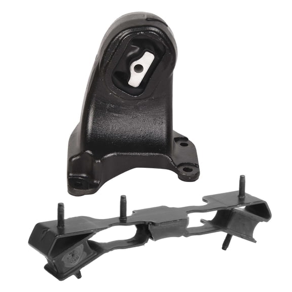 CF Advance Compatible with 12-18 Jeep Wrangler / Wrangler JK 3.6L Engine Motor and Transmission Mount Set 2PCS A5671 A5733 2012 2013 2014 2015 2016 2017 2018