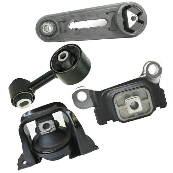 CF Advance Compatible with 13-18 Chevrolet City Express Nissan NV200 Front Left Right Rear Engine Motor Mount 2.0L 4323 4318 4358 4309 2013 2014 2015 2016 2017 2018