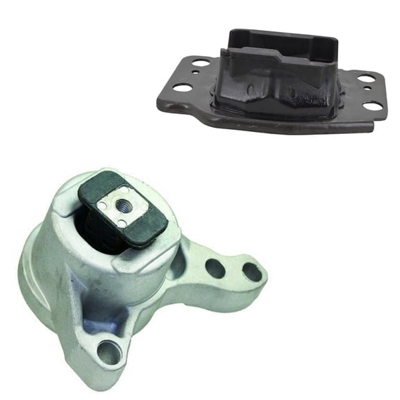 CF Advance Compatible with 13-20 Ford Fusion 1.5L 1.6L Front Engine Motor and Transmission Mount Set of 2PCS 203348 A5603 2013 2014 2015 2016 2017 2018 2019 2020