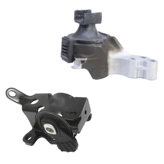 CF Advance Compatible with 14-18 Mazda 3 Sport 6 CX-5 2.5L Right Engine Motor and Transmission Left Mount Set 2PCS 9830 MK115 2014 2015 2016 2017 2018