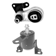 CF Advance Compatible with 14-19 Ford Fiesta 1.0L 1.6L Right Engine Motor and Rear Torque Strut Mount Set 2PCS AM160 A5566 2014 2015 2016 2017 2018 2019