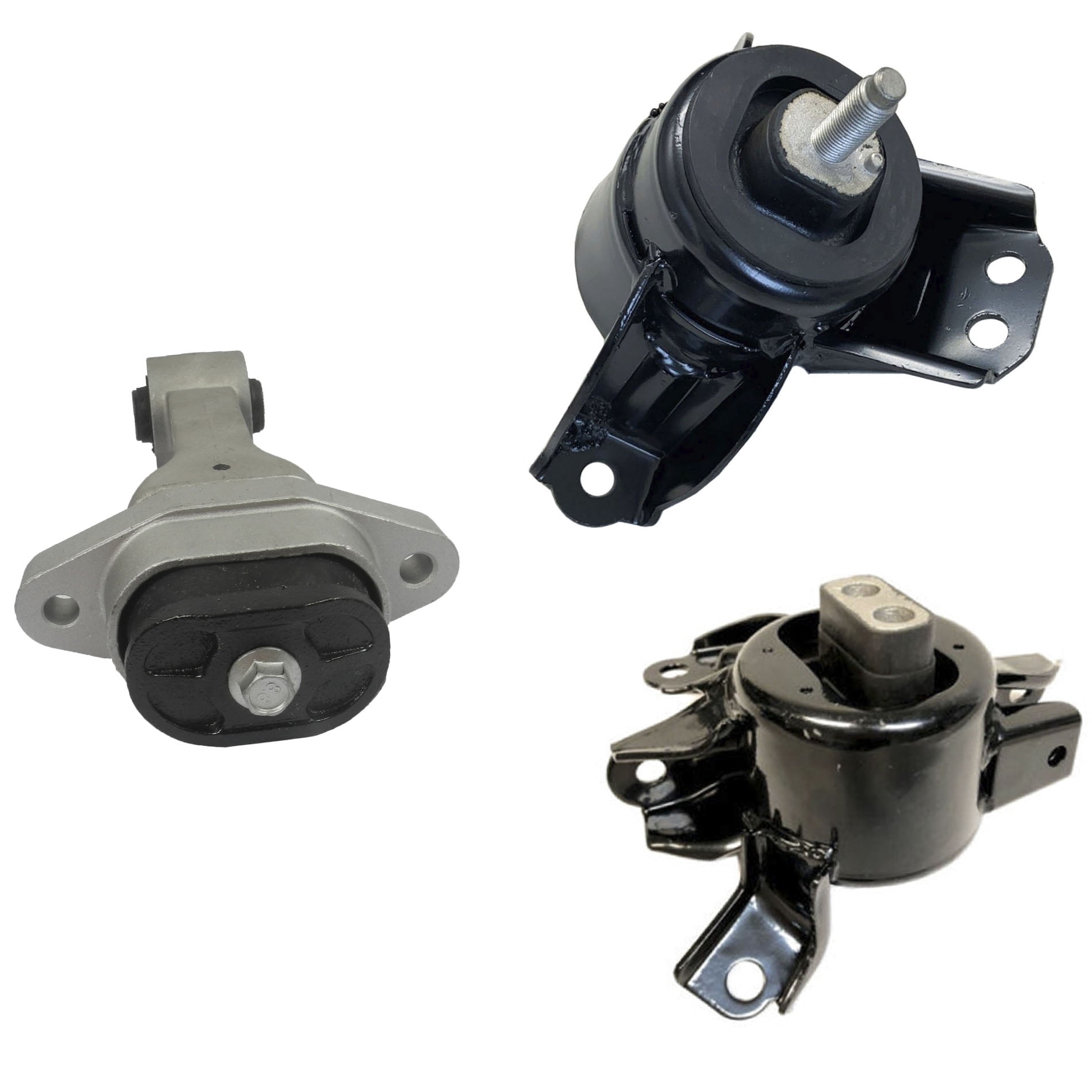 CF Advance Compatible with 14-19 Kia Soul 1.6L 2.0L Engine Motor and Automatic Transmission Mount Set 3PCS A71067 A71065 A71093 2014 2015 2016 2017 2018 2019