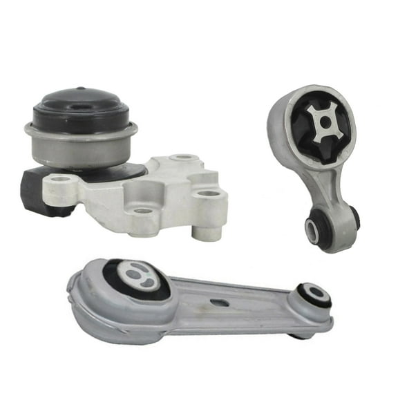 CF Advance Compatible with 14-19 Nissan Rogue X-Trail 2.5L Engine Motor and Insert of Automatic Transmission Mount Set of 3PCS MK183 A4366 809857 2014 2015 2016 2017 2018 2019