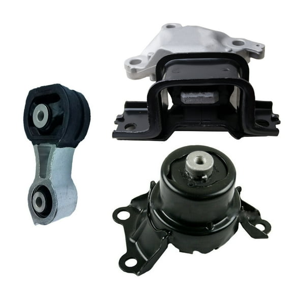 CF Advance Compatible with 16-20 Honda HR-V 1.8L Lower CVT AWD Engine Motor and Automatic Transmission Mount Set of 3PCS 9948 9946 MK10052 2016 2017 2018 2019 2020
