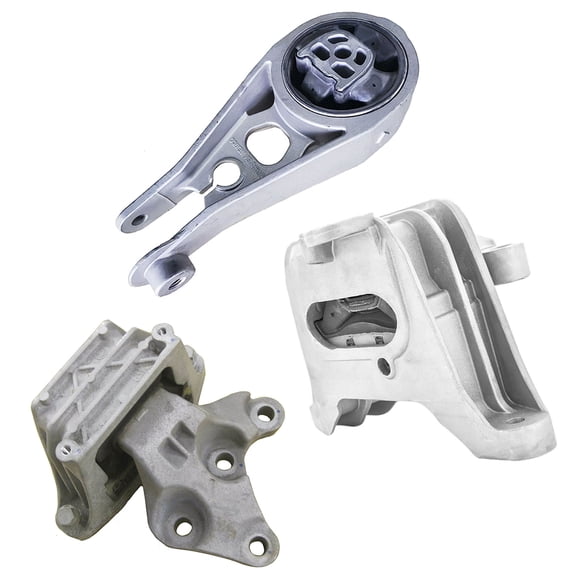 CF Advance Compatible with 18-20 Chevrolet Equinox GMC Terrain 2.0L FWD Engine Motor and Automatic Transmission Mount Set 3PCS 3504 3532 3529 2018 2019 2020