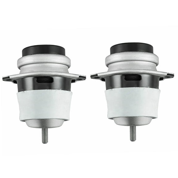 CF Advance Compatible with 2004-2015 Audi Q7 Volkswagen Touareg 3.0L 3.2L 3.6L 4.2L 4.9L 5.0L Front Left and Right Engine Motor Mount Set 2PCS A6987 A6987