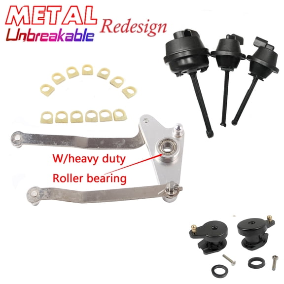 CF Advance Compatible with 2005-2011 Mercedes-Benz C230 C280 C300 C350 CLK350 E350 GLK350 GL450 ML350 R350 SLK280 SLK350 Metal Intake Manifold Air Flap Runner Bearing and Arms Repair Kit Set of 19PCS