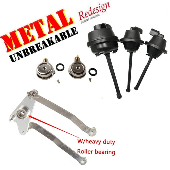 CF Advance Compatible with 2005-2011 Mercedes-Benz C230 C280 C300 C350 CLK350 E350 GLK350 GL450 ML350 R350 SLK280 SLK350 Metal Intake Manifold Air Flap Runner Bearing Repair Kit Set of 6PCS