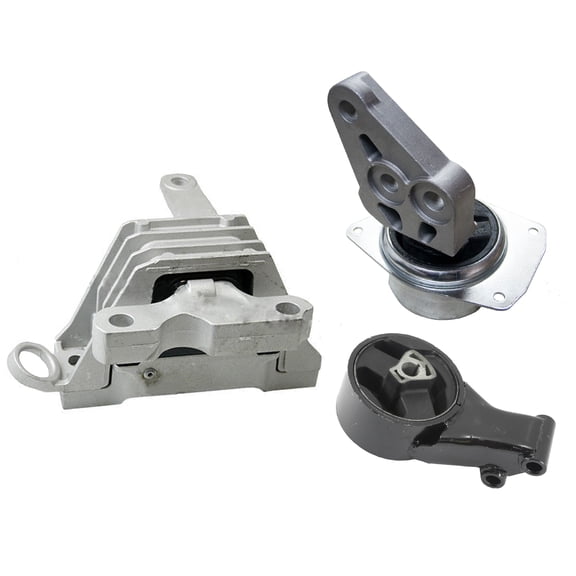 CF Advance Compatible with 2010-2020 Buick Allure LaCrosse Cadillac XTS Chevrolet Impala 3.0L 3.6L Engine Motor and Automatic Transmission Mount Set of 3PCS A5676 A5535 A5502