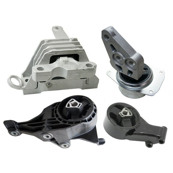 CF Advance Compatible with 2010-2020 Buick Allure LaCrosse Cadillac XTS Chevrolet Impala 3.0L 3.6L Engine Motor and Automatic Transmission Mount Set of 4PCS A5676 A5535 A5502 A5530