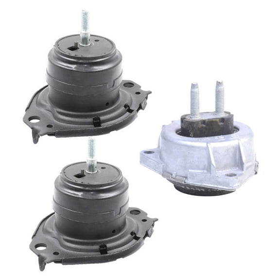 CF Advance Compatible with 2011-2019 Dodge Durango Jeep Grand Cherokee 3.6L 5.7L 6.4L Front Left and Right Engine Motor and Transmission Mount Set 3PCS A5611x2 A5488