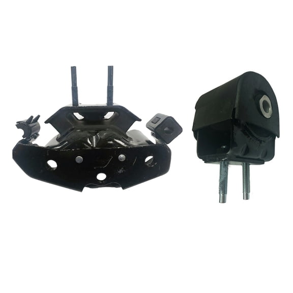 CF Advance Compatible with 2011-2019 Ford Expedition F-150 Lobo Lincoln Navigator 2.7L 3.3L 3.5L 3.7L Front Right Engine Motor and Automatic Transmission Mount Set 2PCS