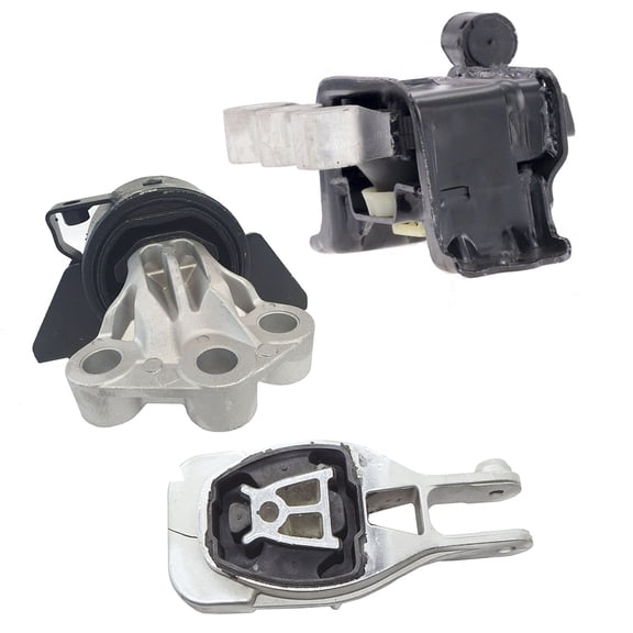 CF Advance Compatible with 2012-2020 Chevrolet Sonic 1.4L 1.6L 1.8L Engine Motor and Manual Trans Mount Set 3Pcs AM267 203293 AM268 2012 2013 2014 2015 2016 2017 2018 2019 2020