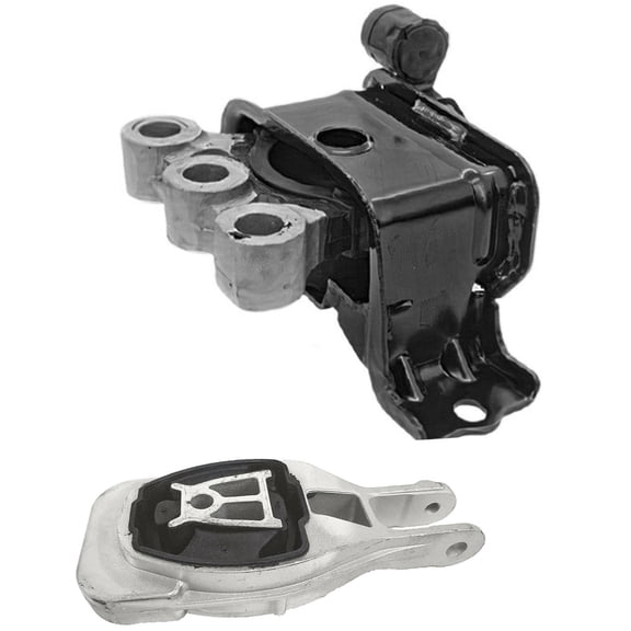 CF Advance Compatible with 2014-2020 Chevrolet Sonic 1.4L 1.6L 1.8L Right Engine Motor Mount and Rear Torque Strut Mount Set 2Pcs AM267 203293 2014 2015 2016 2017 2018 2019 2020