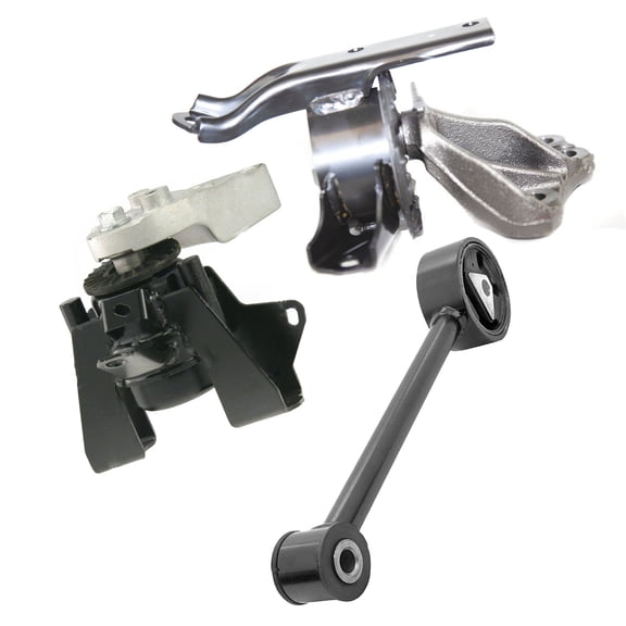 CF Advance Compatible with 2014-2022 Mitsubishi Mirage Mirage G4 Engine Motor and Trans Mounts Set 3pcs MK230 8010107 8010104 2014 2015 2016 2017 2018 2019 2020 2021 2022
