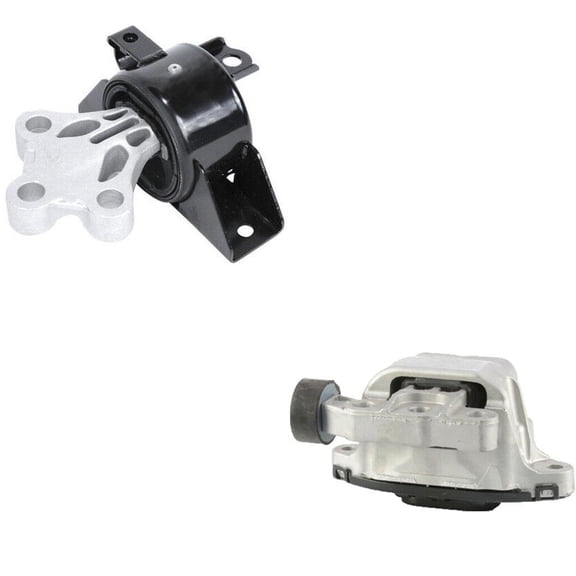 CF Advance Compatible with Chevrolet 13-20 Sonic 1.4L Rear Engine Motor and Left Automatic Transmission Mount Set 2PCS A5595 3400 2013 2014 2015 2016 2017 2018 2019 2020