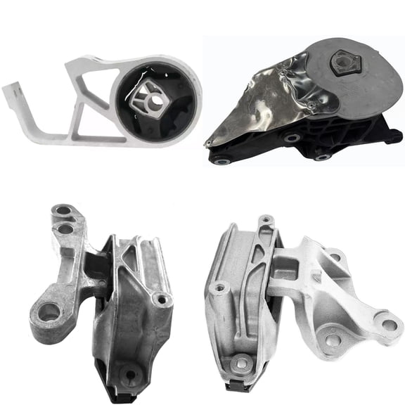CF Advance Compatible with Chevrolet Buick 2018-2023 Traverse Enclave 3.6L FWD Engine Motor and Automatic Transmission Mount Set 4PCS 3522 3525 3507 3517