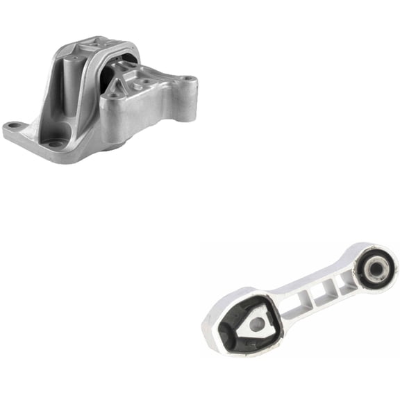 CF Advance Compatible with Fiat 12-17 500 1.4L Turbocharged Right Engine Mount and Rear Torque Strut Mount Set 2PCS A5639 A5645 2012 2013 2014 2015 2016 2017