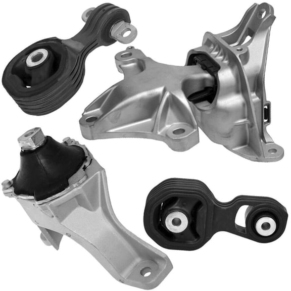 CF Advance Compatible with Honda 18-22 Honda Accord 1.5L Engine Motor and Automatic Transmission Mount without Bracket Set 4PCS 2018 2019 2020 2021 2022