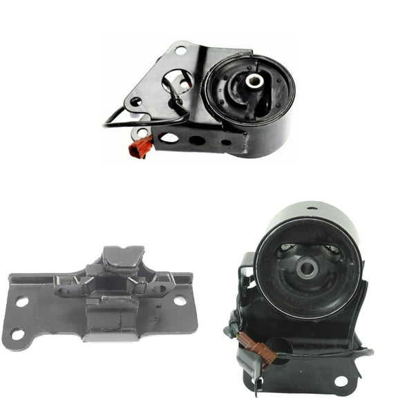 CF Advance Compatible with Nissan 04-06 Altima, 04-06 Maxima 3.5L Front, Rear Engine Motor and Automatic Transmission Mount Set 3PCS A7349EL A7358EL A7351 2004 2005 2006