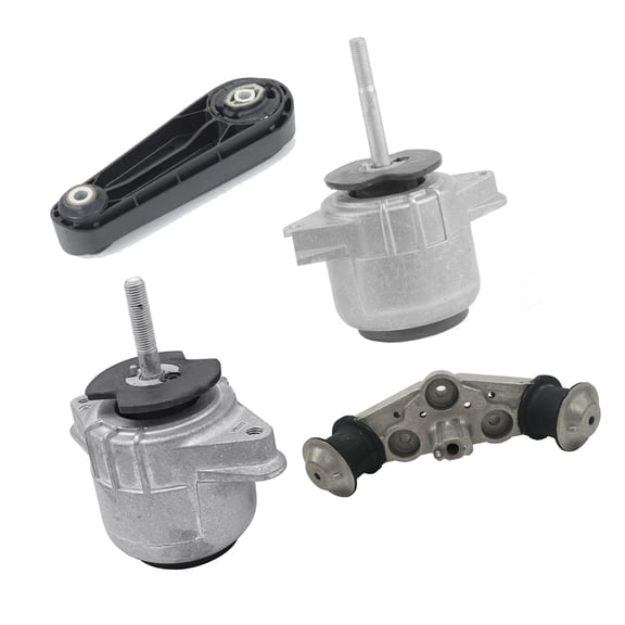 CF Advance Compatible with PORSCHE Panamera 2012-2016 Engine Motor and Transmission Mount Set 4Pcs MK239 409970 409971 4010003 2012 2013 2014 2015 2016