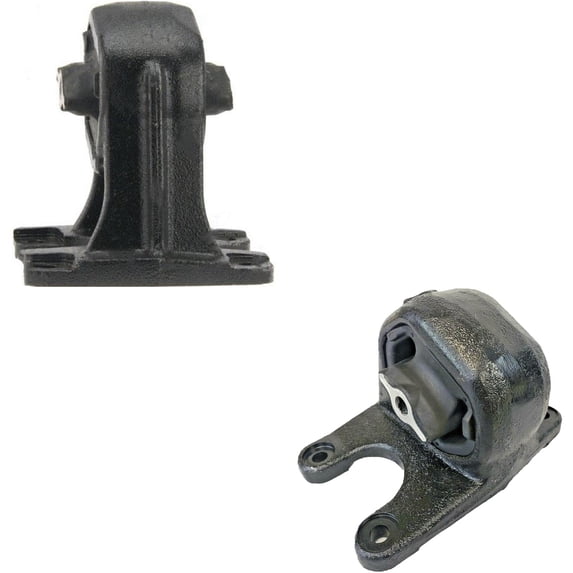 CF Advance Compatible with Ram 14-19 2500 3500 5.7L 6.4L Front Left and Front Right Engine Motor Mount Set 2PCS 3492 A5873 2014 2015 2016 2017 2018 2019
