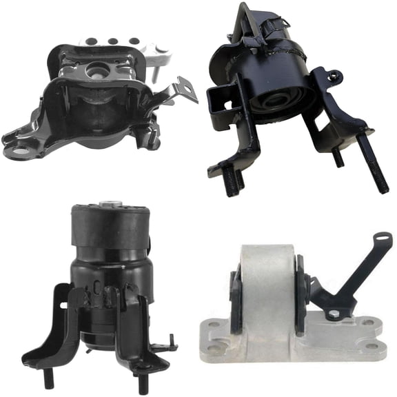 CF Advance Compatible with Toyota 18-22 Camry 2.5L Hydraulic Engine Motor and Automatic Transmission Mount Set 4PCS 10131 10134 10140 10145 2018 2019 2020 2021 2022
