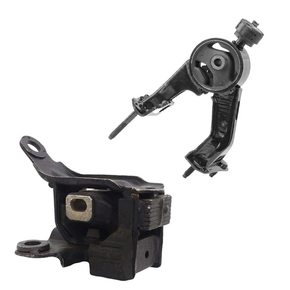 CF Advance Compatible with Toyota Corolla 1.8L Sedan for Auto CVT 2014-2019 Rear Engine and Trans Mount Set 2PCS A42026 A62027 2014 2015 2016 2017 2018 2019