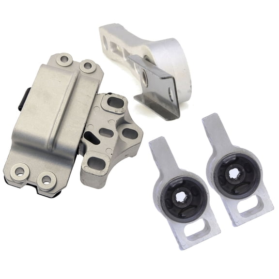 CF Advance Compatible with Volkswagen Tiguan 09-16 2.0L Engine Motor, Manual Transmission and Torque Strut Mount Set 4PCS A6978x2 A6938 A4919 2009 2010 2011 2012 2013 2014 2015 2016