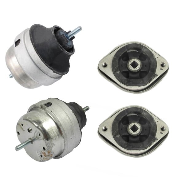 CF Advance Compatible with 03-05 Audi A4 A4 Quattro 1.8L Engine Motor and Transmission Mount A6937 A6922 A6924 A6924 2003 2004 2005
