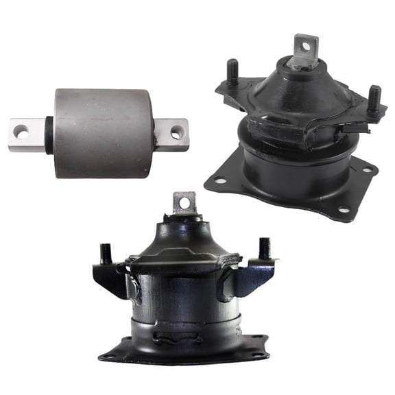 CF Advance Compatible with 05-08 Acura RL 3.5L 2PCS Engine Motor and 1PC Transmission Bushing Mount Automatic Set 3PCS 2005 2006 2007 2008