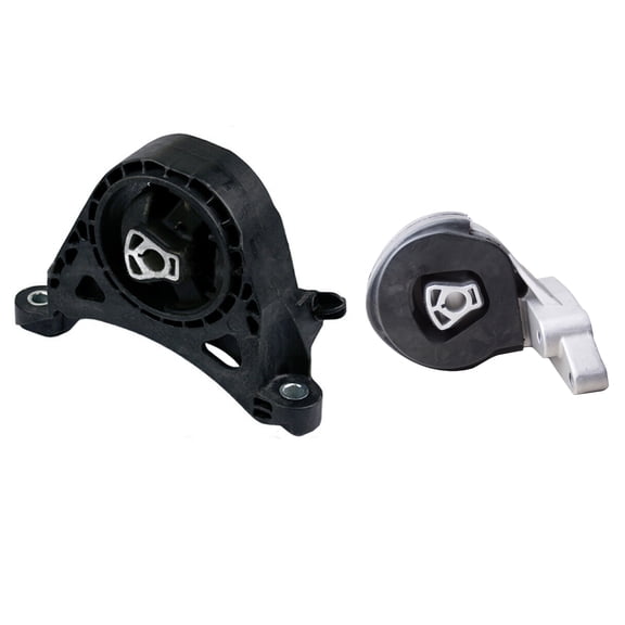 CF Advance Compatible with 10-11 Cadillac SRX 2.8L Set 2Pcs Front and Rear Transmission Mount A5536 A5675 2010 2011