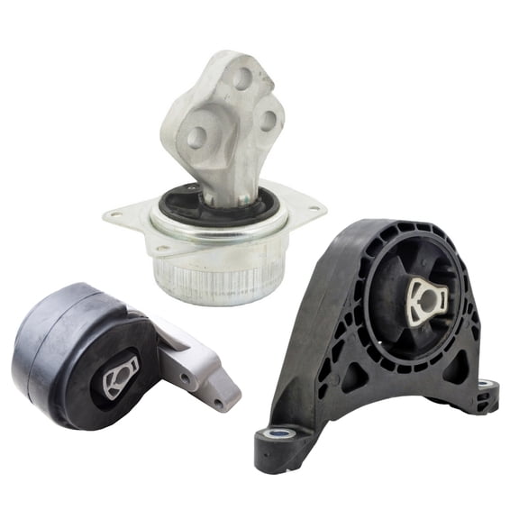 CF Advance Compatible with 10-11 Cadillac SRX 2.8L Set 3Pcs Engine and Transmission Mount A5536 A5538 A5675 2010 2011