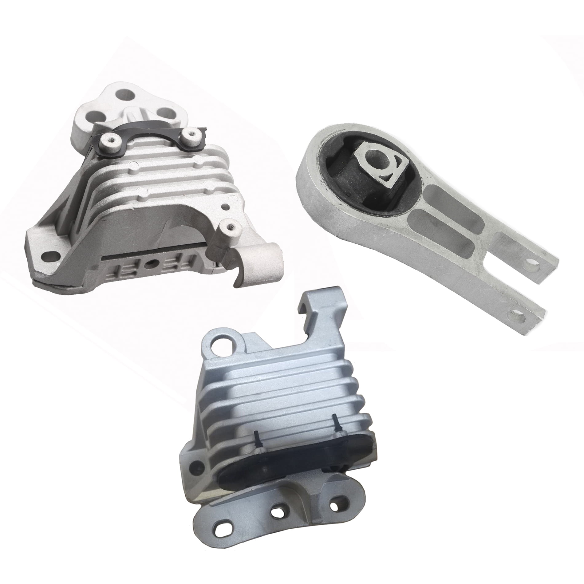 CF Advance Compatible with 14-19 Jeep Cherokee 2.4L Engine Motor and Transmission Mount 5844 203308 203380 2014 2015 2016 2017 2018 2019