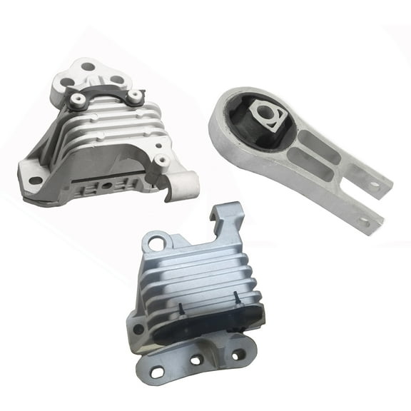 CF Advance Compatible with 14-19 Jeep Cherokee 2.4L Engine Motor and Transmission Mount 5844 203308 203380 2014 2015 2016 2017 2018 2019