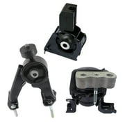 CF Advance Compatible with 14-19 Toyota Corolla 1.8L Engine Motor Mount Set 3Pcs A42019 A62023 A62027 2014 2015 2016 2017 2018 2019