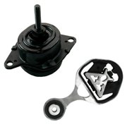 CF Advance Compatible with 16-19 Ford Explorer 2.3L FWD Rear Torque Strut Mount Set 2PCS 203480 A5634 2016 2017 2018 2019