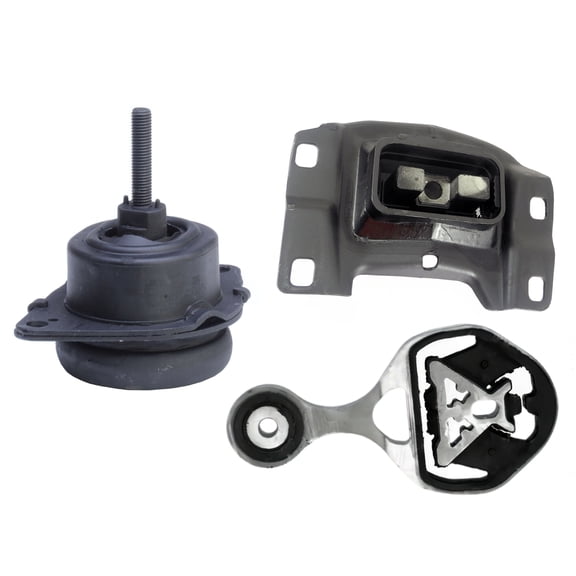 CF Advance Compatible with 16-19 Ford Explorer 2.3L FWD Transmission and Torque Strut Mount Set 3PCS 203480 A5634 A5612 2016 2017 2018 2019
