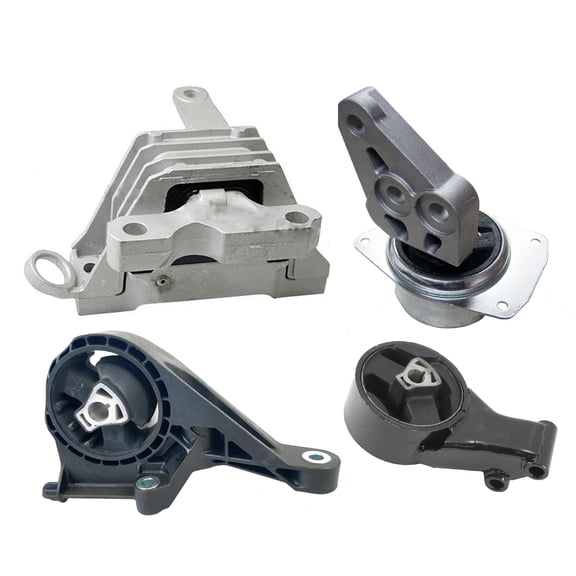 CF Advance Compatible with 2010 Buick Allure Lacrosse 2.4L L4 Engine Moto and Automatic Transmission Mount Set 4PCS A5537 A5501 A5676 A5502