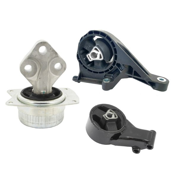 CF Advance Compatible with 2013 Buick Regal 2.0L Left, Rear and Front Transmission Mount for Automatic Set 3PCS A5538 A5501 A5502