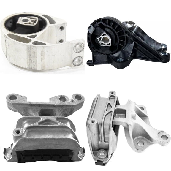 CF Advance Compatible with Buick 18-23 Enclave 3.6L AWD Engine Motor and Automatic Transmission Mount Set 4PCS 3522 3525 3430 3517
