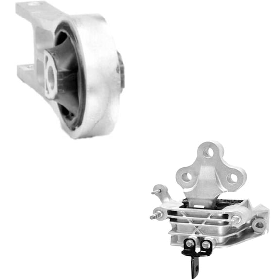 CF Advance Compatible with Chrysler Pacifica Voyager 2018-2021 Engine Motor and Transmission Mounts Set 2Pcs 203521 203502 2017 2019 2020 2021